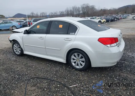 2011 Subaru Legacy 2.5I Premium z USA, uszkodzony, nr VIN 4S3BMBC61B3251233